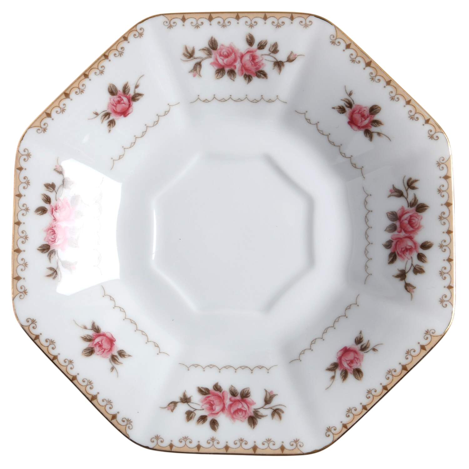 Rosette Saucer by Harmony House China-1