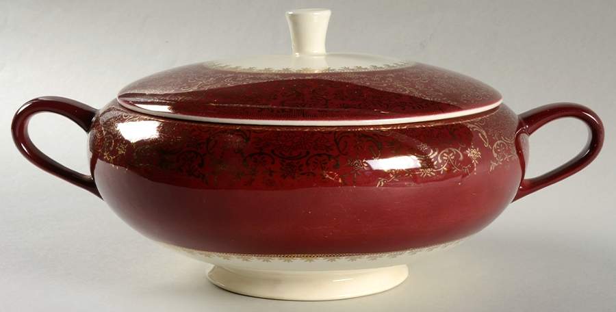 Roslyn Round Covered Vegetable by Harmony House China-1