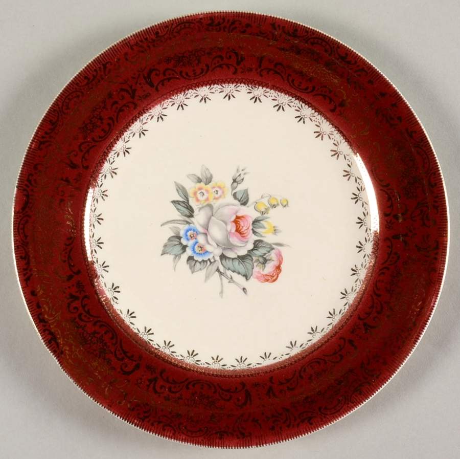 Roslyn Bread & Butter Plate by Harmony House China-1