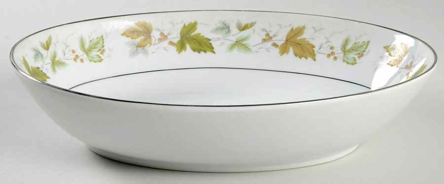 Saxony 9" Oval Vegetable Bowl by Harmony House China-1