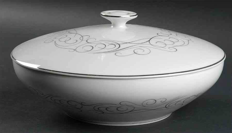 Scroll Round Covered Vegetable by Harmony House China-1