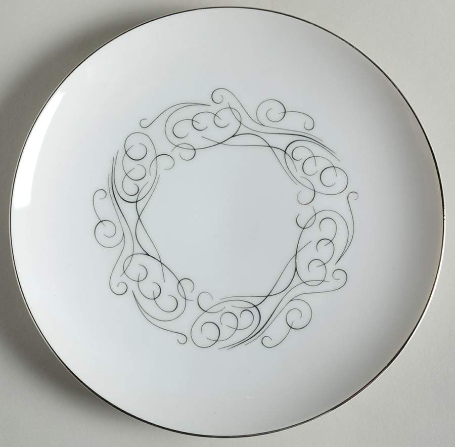 Scroll Salad Plate by Harmony House China-1