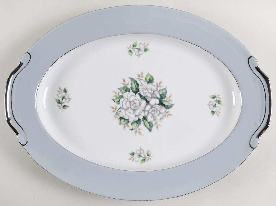 Sheraton 16" Oval Serving Platter by Harmony House China-1