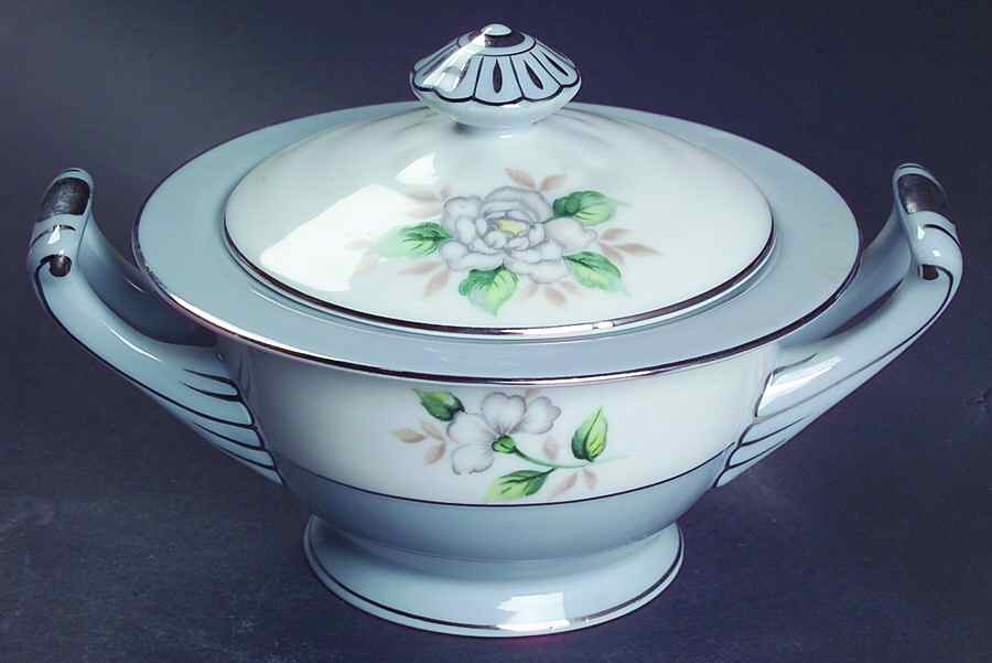 Sheraton Sugar Bowl & Lid by Harmony House China-1