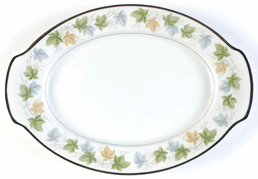 Sherwood 14" Oval Serving Platter by Harmony House China-1