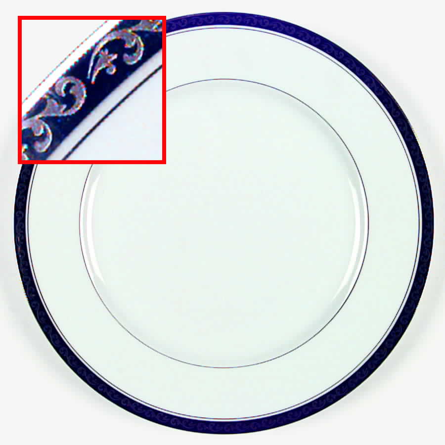 Silver Laurel Dinner Plate by Harmony House China-1