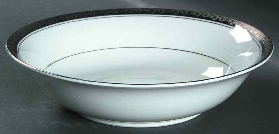 Silver Laurel Coupe Soup Bowl by Harmony House China-1