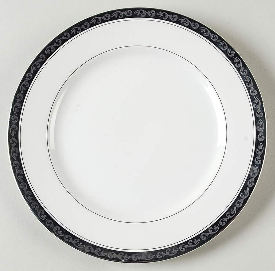 Silver Laurel Salad Plate by Harmony House China-1