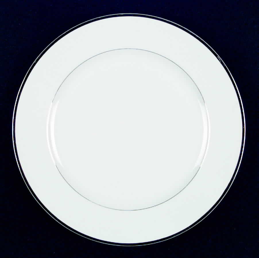 Silver Melody Dinner Plate by Harmony House China-1