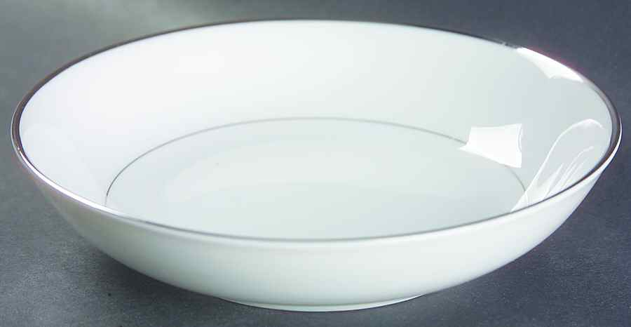 Silver Melody Coupe Cereal Bowl by Harmony House China-1
