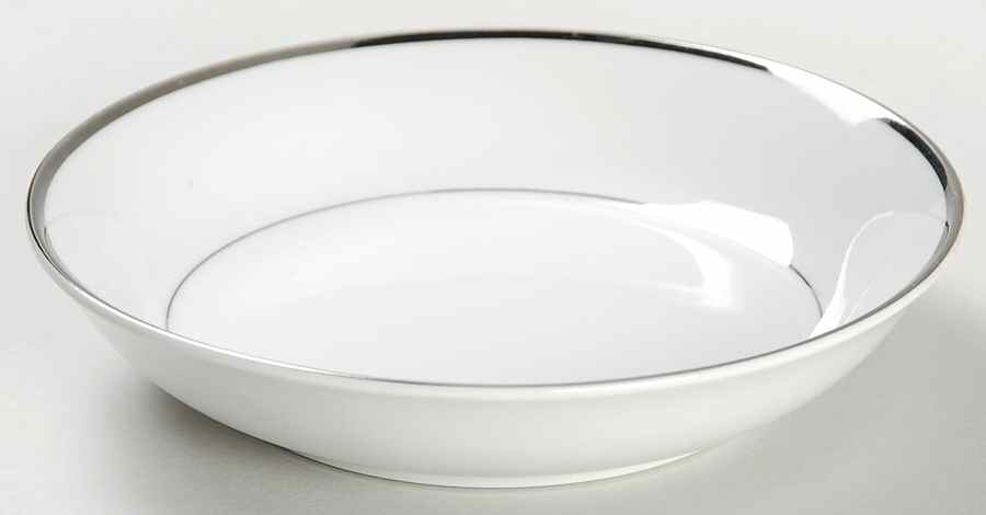 Silver Melody Fruit/Dessert (Sauce) Bowl by Harmony House China-1