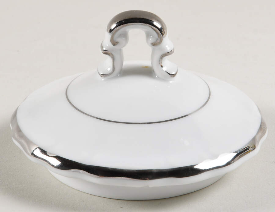 Silver Sonata Lid for Sugar Bowl by Harmony House China-1