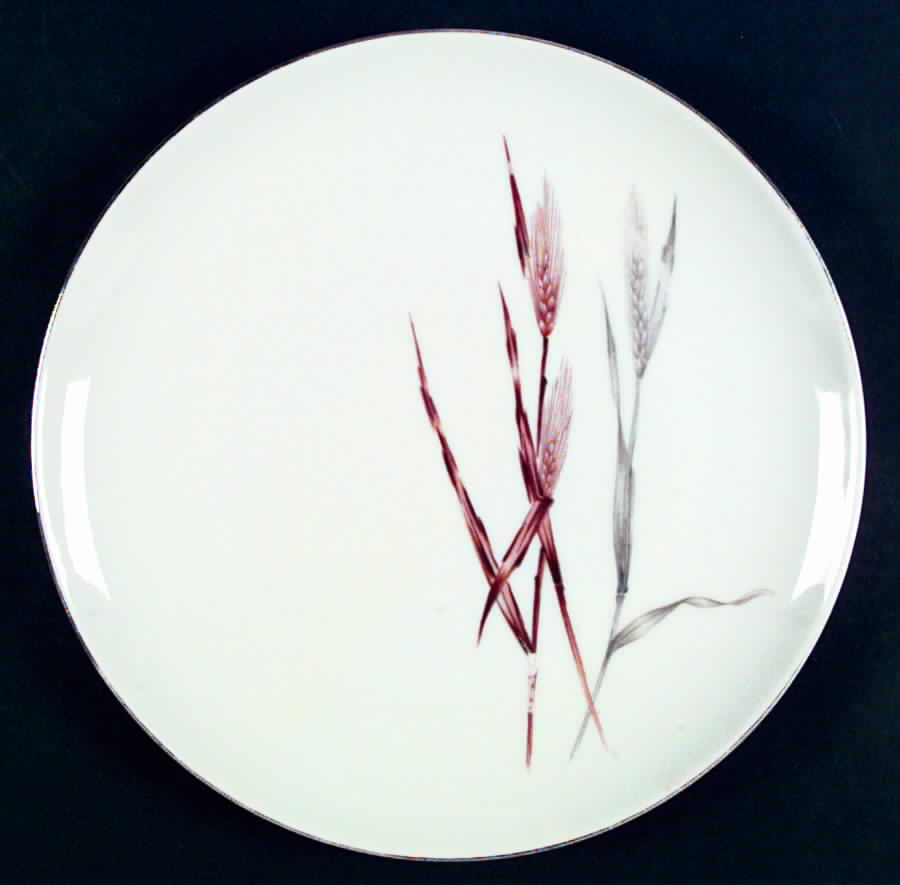 Silver Wheat Dinner Plate by Harmony House China-1