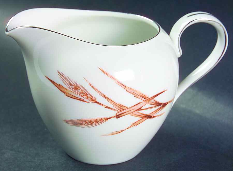 Silver Wheat Creamer by Harmony House China-1