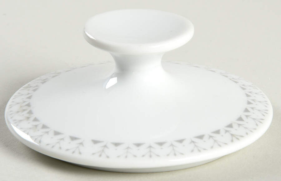 Snowflake (Flakes On Edge) Lid for Sugar Bowl by Harmony House China-1