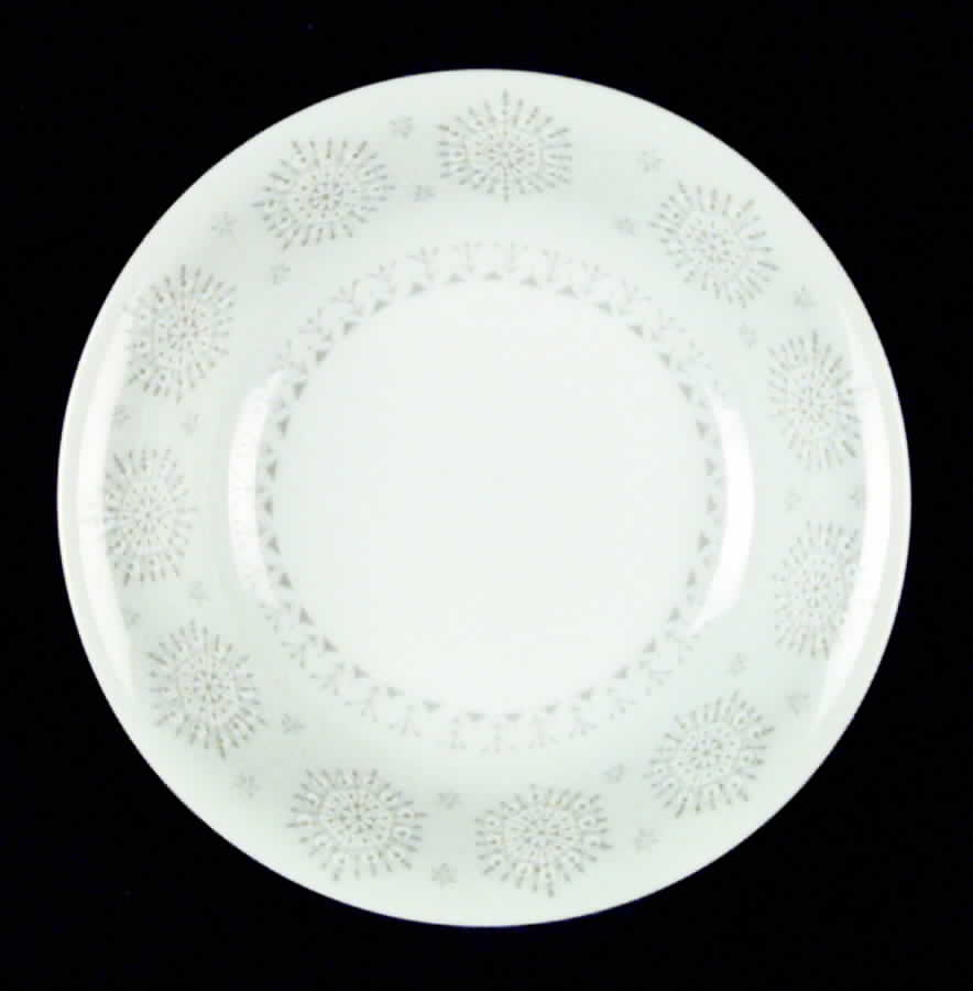 Snowflake (Flakes On Edge) Fruit/Dessert (Sauce) Bowl by Harmony House China-1