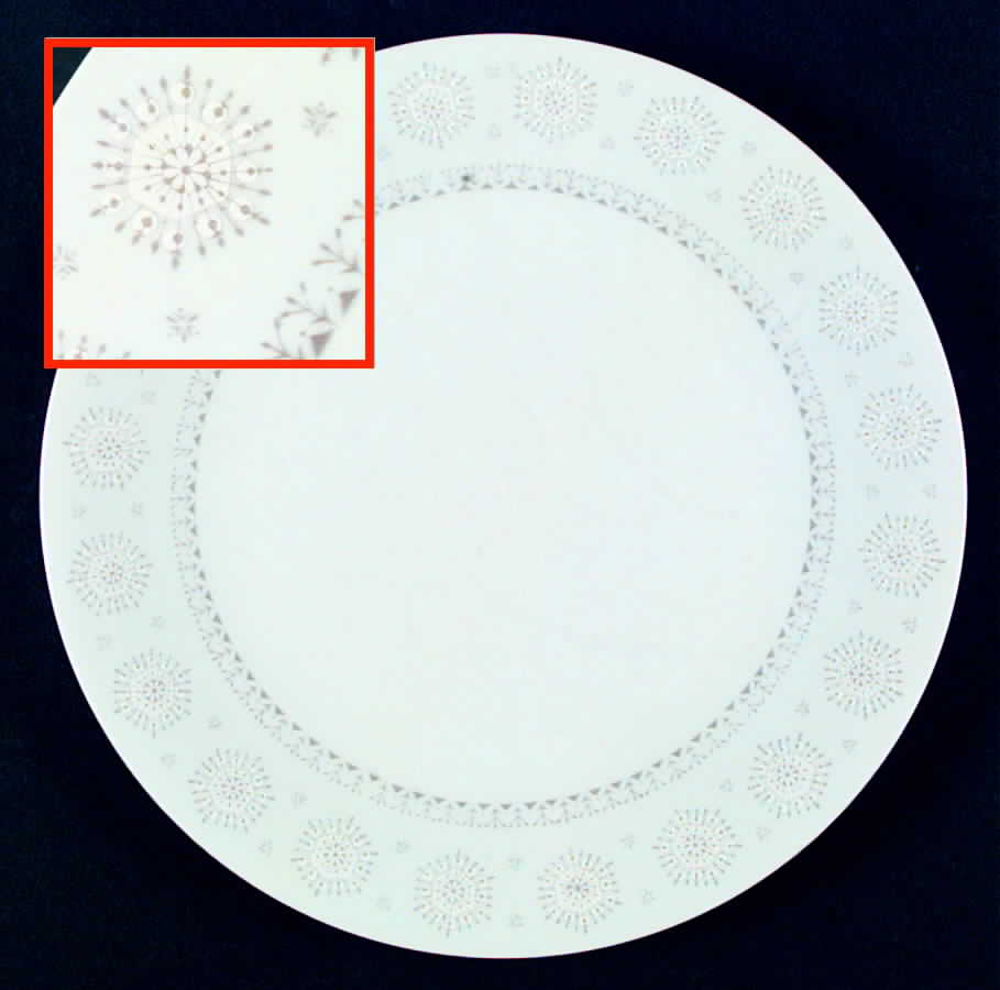 Snowflake (Flakes On Edge) Dinner Plate by Harmony House China-1