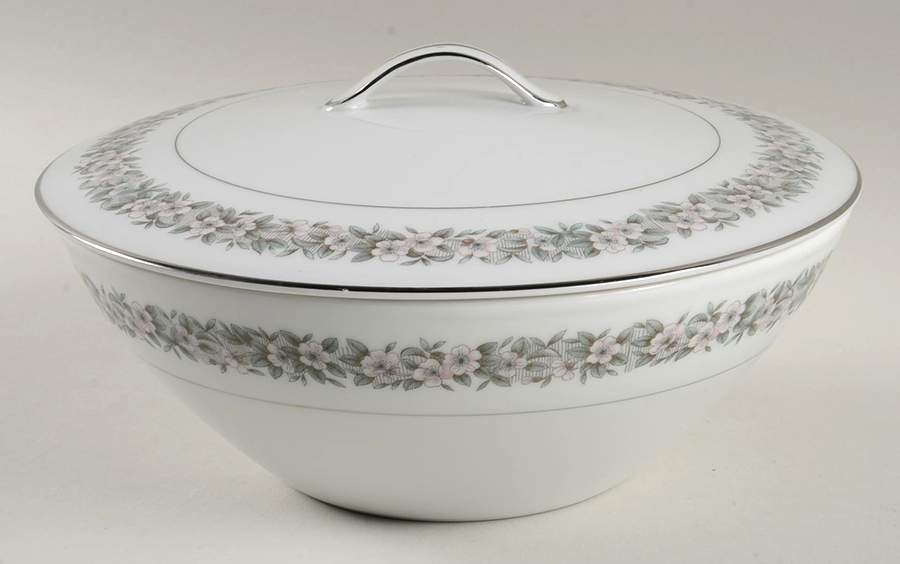 Southern Belle Round Covered Vegetable by Harmony House China-1