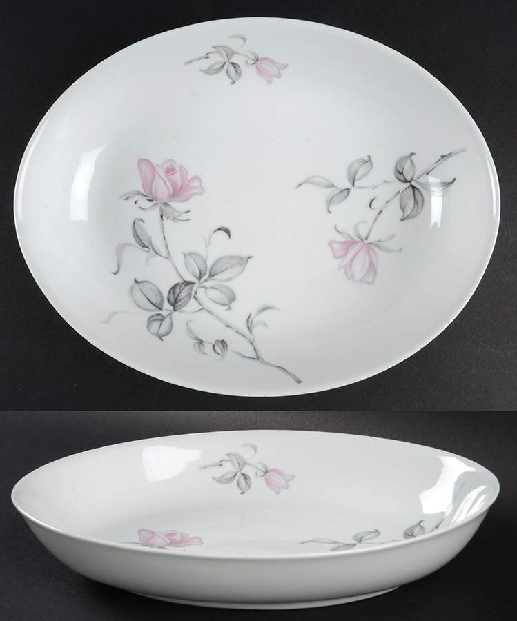 Sophisticated Lady 10" Oval Vegetable Bowl by Harmony House China-1