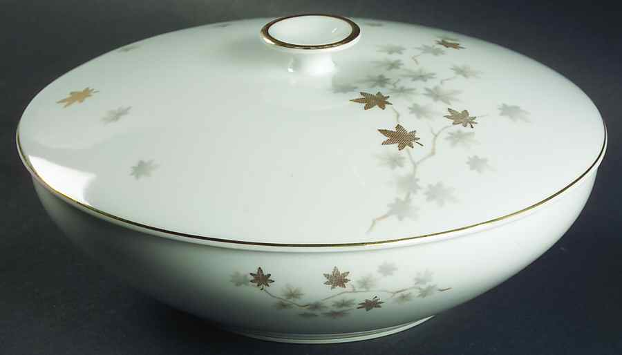 Solitude Round Covered Vegetable by Harmony House China-1
