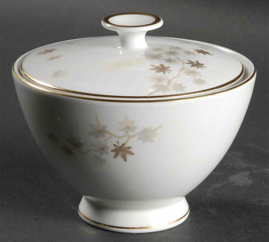 Solitude Sugar Bowl & Lid by Harmony House China-1