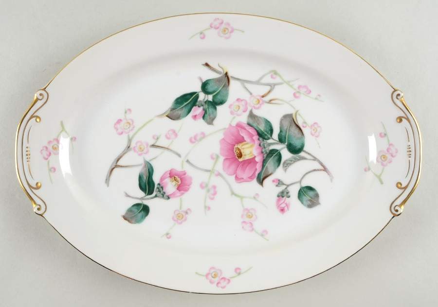 Splendor 12" Oval Serving Platter by Harmony House China-1