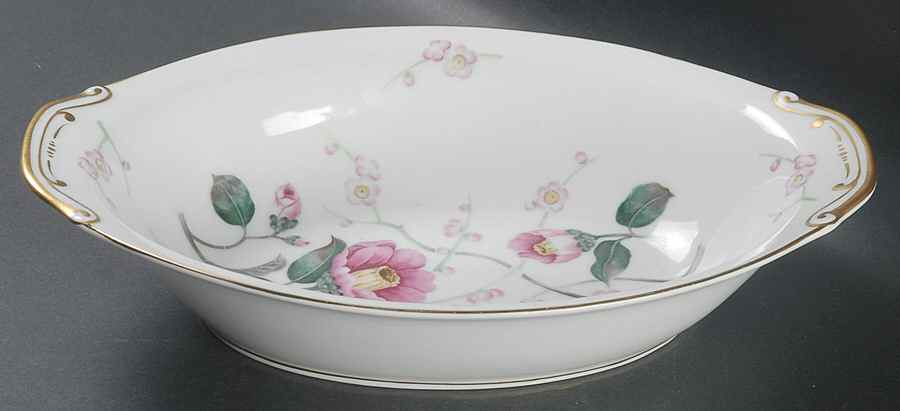 Splendor 11" Oval Vegetable Bowl by Harmony House China-1