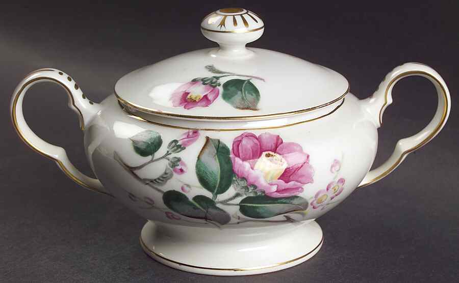 Splendor Sugar Bowl & Lid by Harmony House China-1