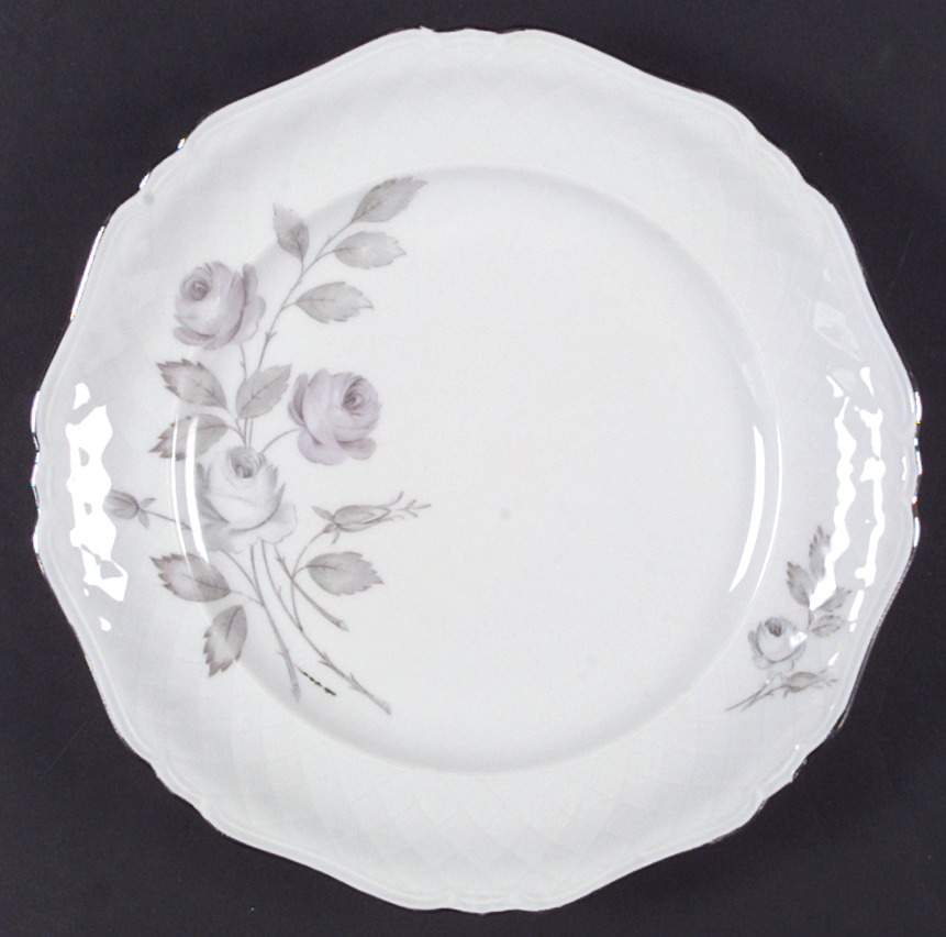 Spring Song (Platinum Trim) Dinner Plate by Harmony House China-1