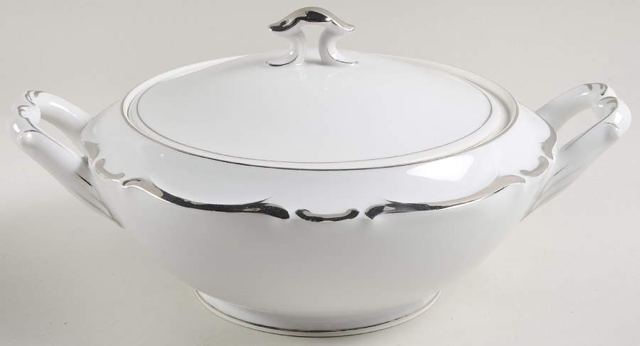Starlight Round Covered Vegetable by Harmony House China-1