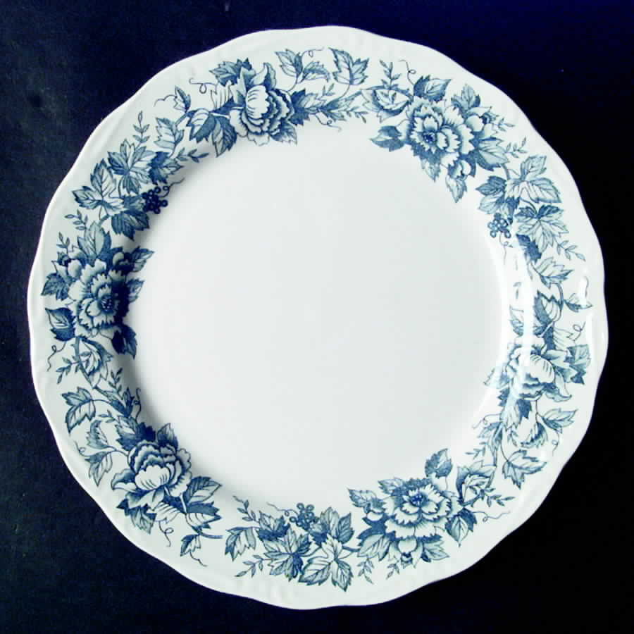 Sussex Blue Dinner Plate by Harmony House China-1