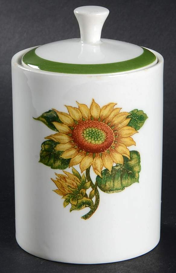 Sunland Sugar Bowl & Lid by Harmony House China-1
