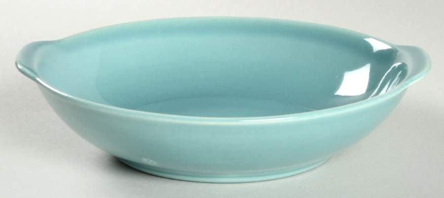 Symphony Aquamarine Lugged Soup Bowl by Harmony House China-1