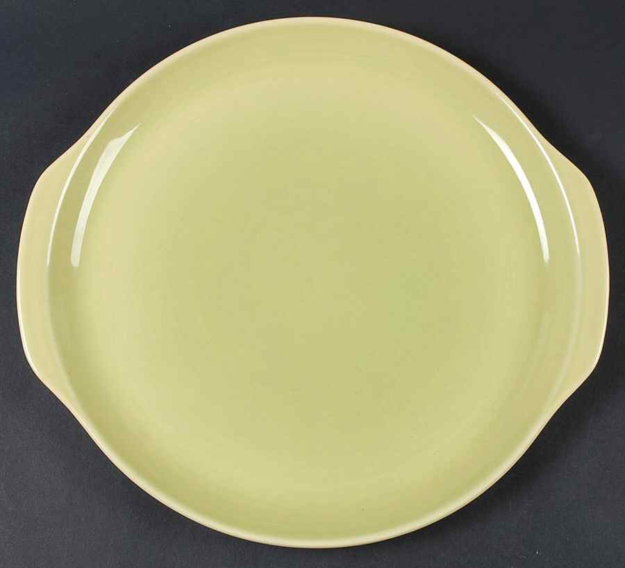 Symphony Chartreuse 13" Chop Plate (Round Platter) by Harmony House China-1