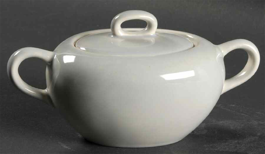 Symphony Gray Sugar Bowl & Lid by Harmony House China-1