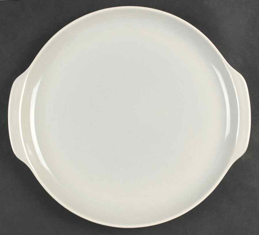 Symphony Gray Handled Cake Plate by Harmony House China-1