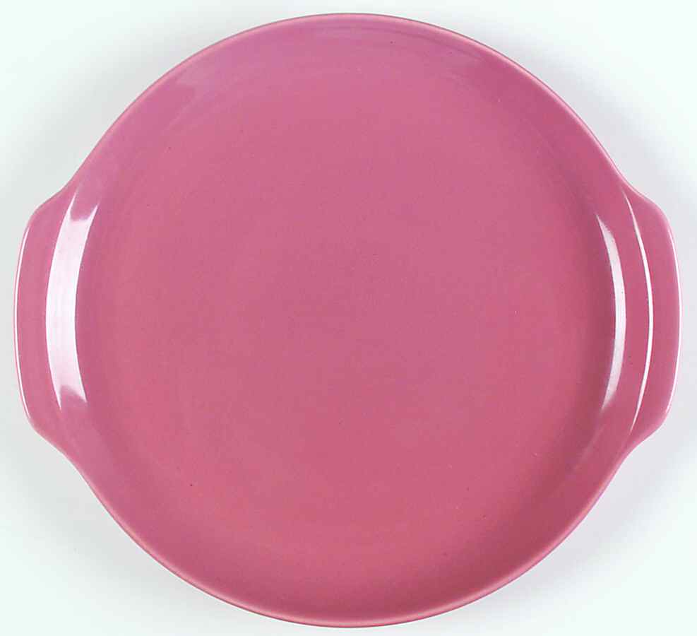 Symphony Pink Handled Cake Plate by Harmony House China-1