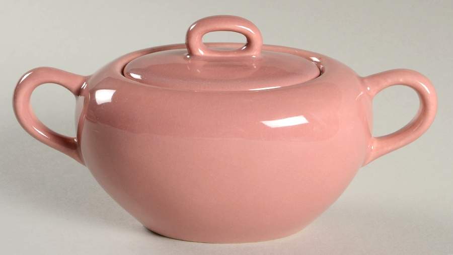 Symphony Pink Sugar Bowl & Lid by Harmony House China-1