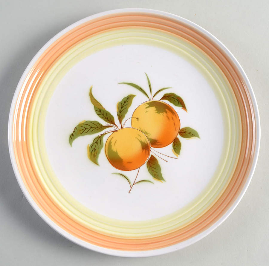 Tangerine Dinner Plate by Harmony House China-1