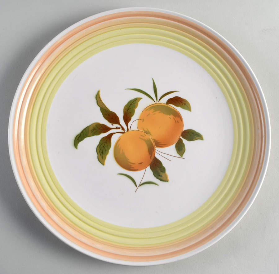 Tangerine 12" Chop Plate (Round Platter) by Harmony House China-1