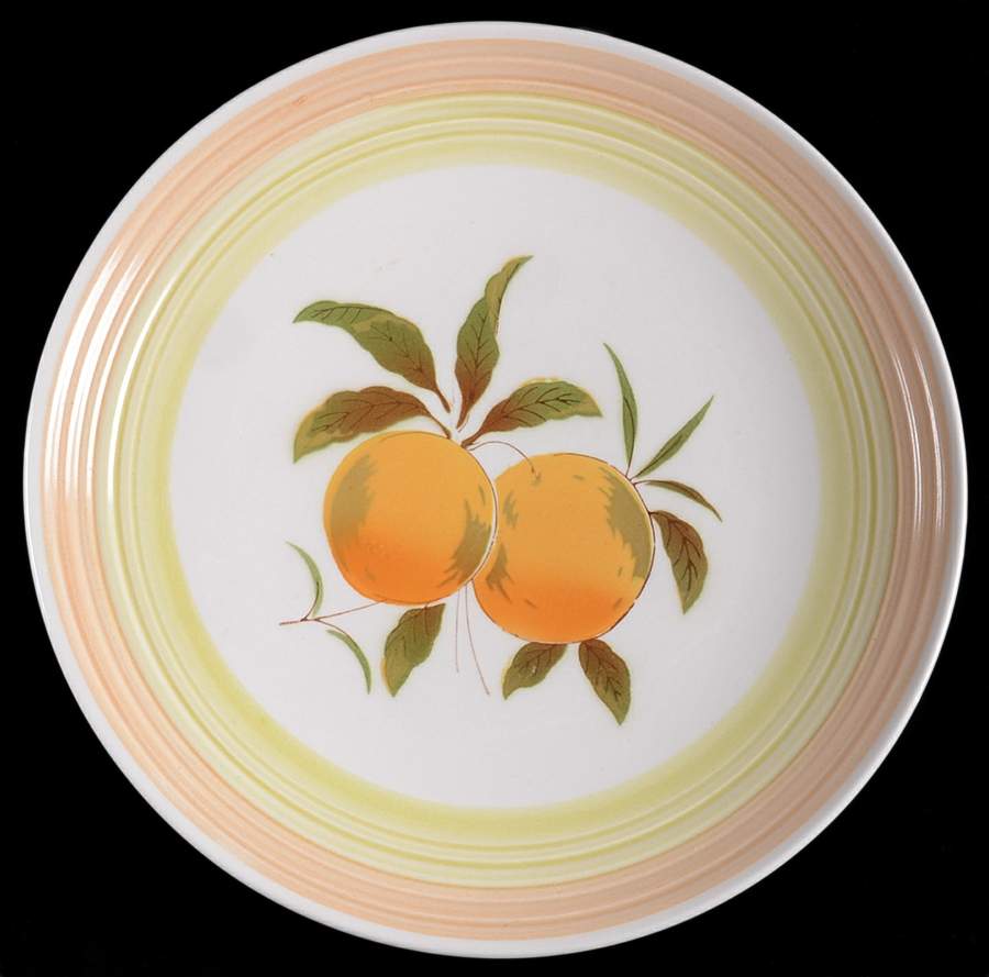 Tangerine Salad Plate by Harmony House China-1
