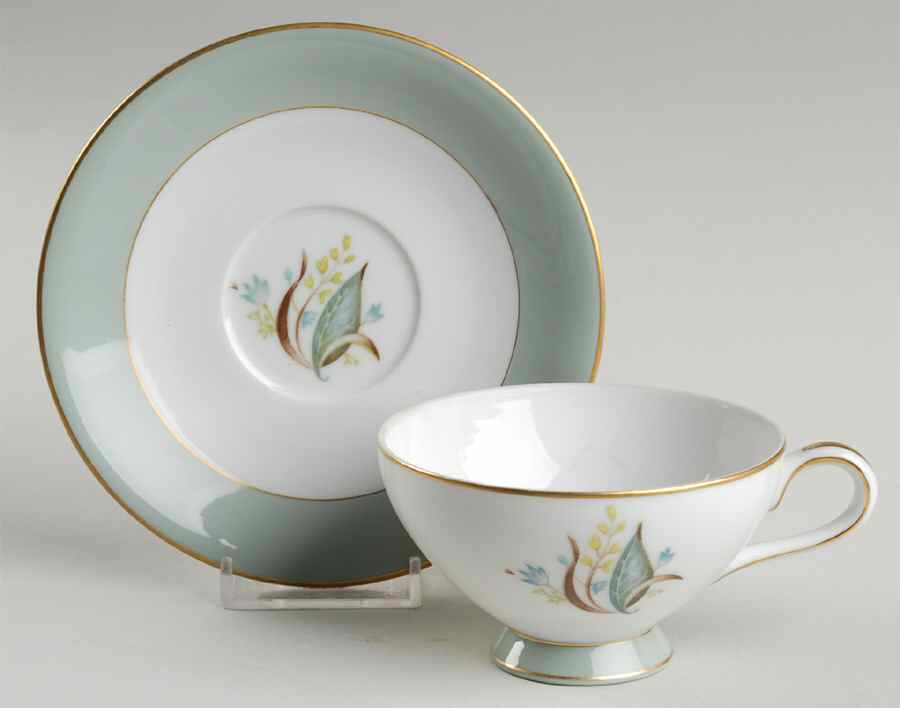 Tiara Footed Cup & Saucer Set by Harmony House China-1