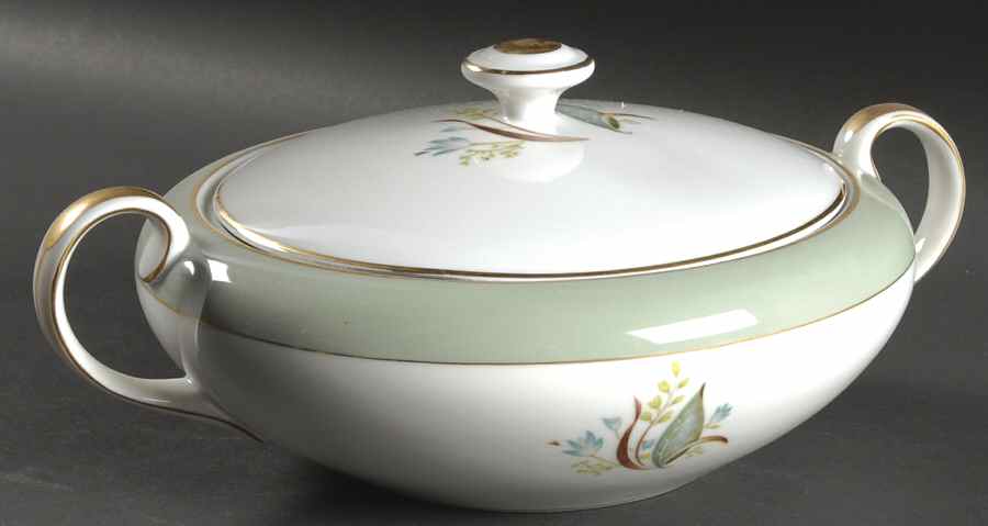 Tiara Round Covered Vegetable by Harmony House China-1