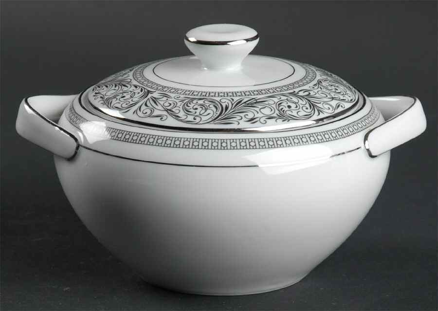 Valencia Sugar Bowl & Lid by Harmony House China-1