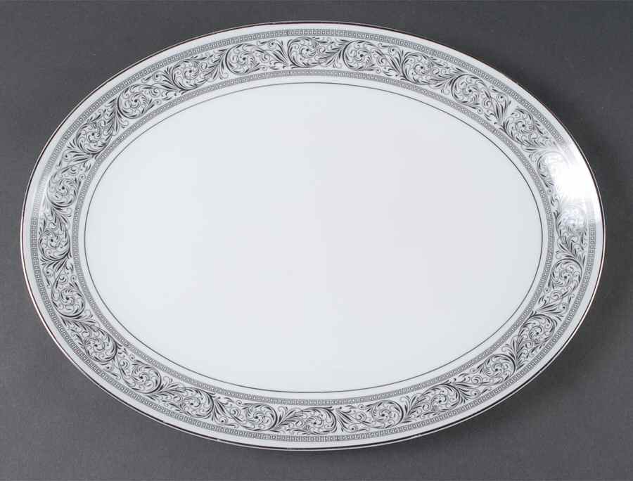 Valencia 16" Oval Serving Platter by Harmony House China-1