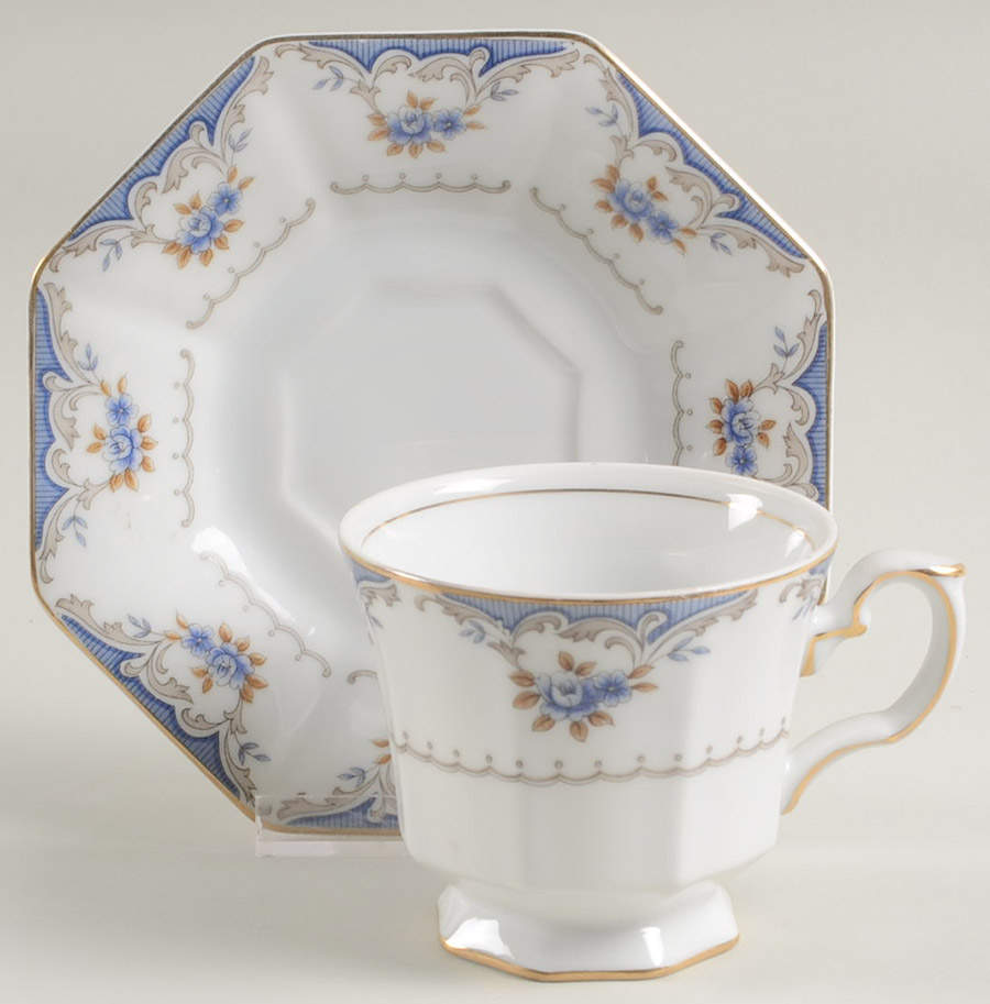 Versailles Footed Cup & Saucer Set by Harmony House China-1