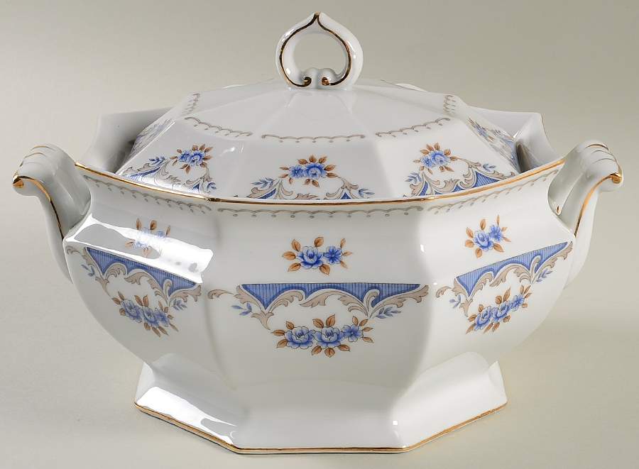 Versailles Round Covered Vegetable by Harmony House China-1