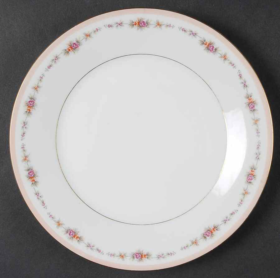 Venetian Rose (3641) Salad Plate by Harmony House China-1