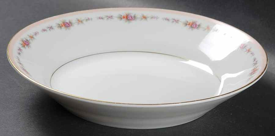Venetian Rose (3641) Coupe Soup Bowl by Harmony House China-1