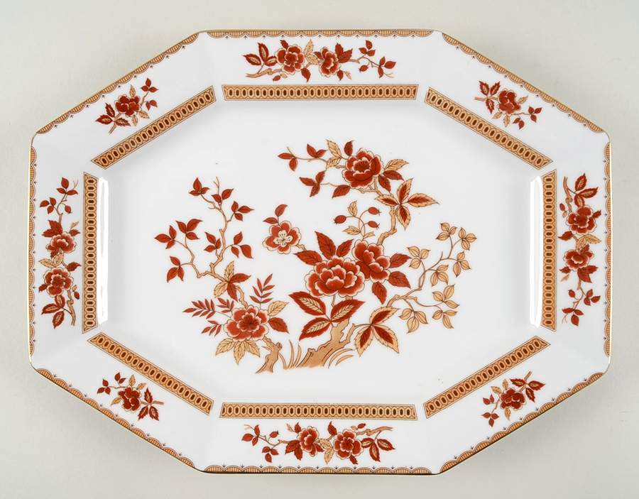 Vignette 13" Oval Serving Platter by Harmony House China-1